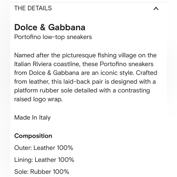 D&G Portofino low-top sneakers. Size is 38.5 - Picture 6 of 6